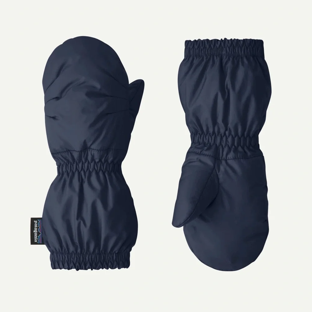 Patagonia Baby Puff Mittens in New Navy